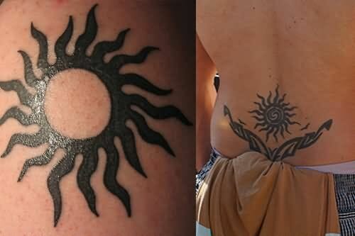 Black Sun tattoo