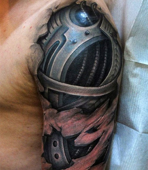 quarter sleeve tattoo