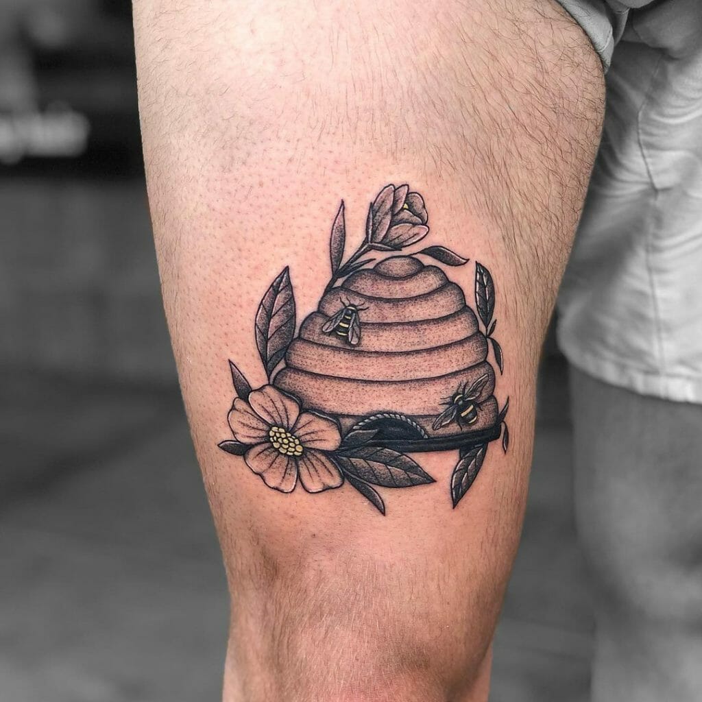 Beehive tattoo