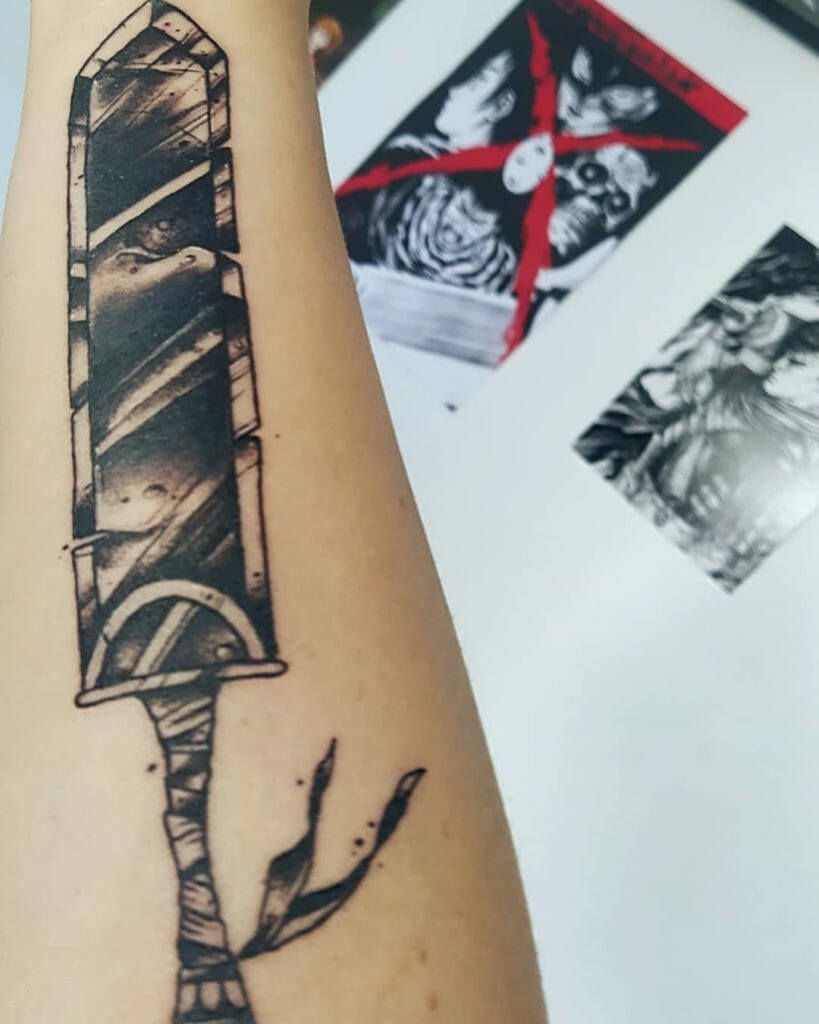 Berserk Dragon Slayer Tattoo