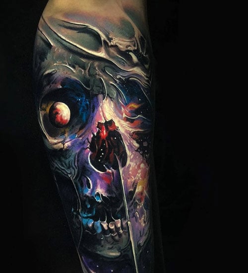 half sleeve tattoo