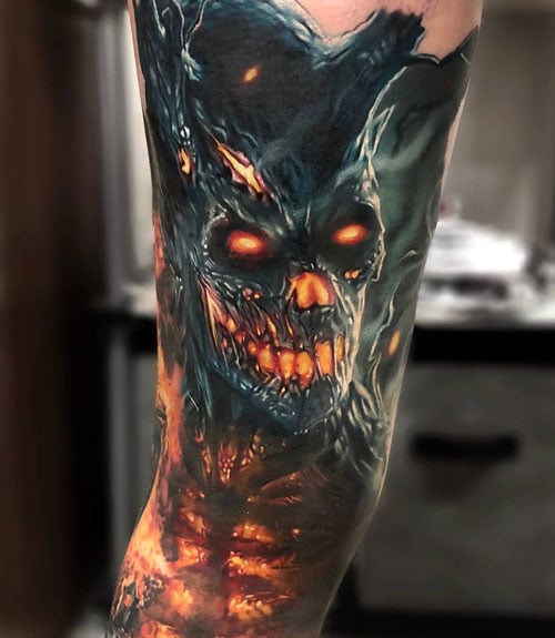 half sleeve tattoo