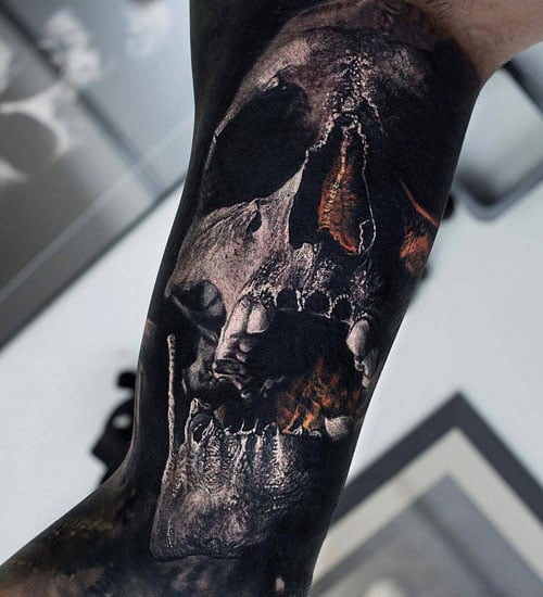 quarter sleeve tattoo