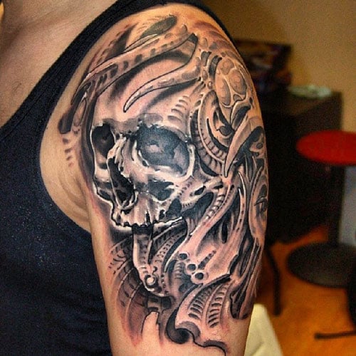 half sleeve tattoo