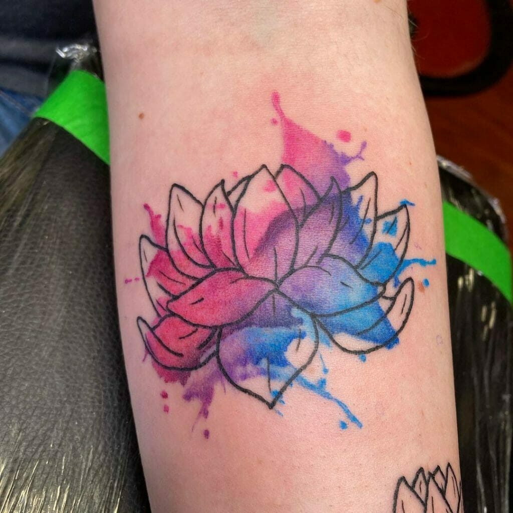 Bi Pride Tattoo