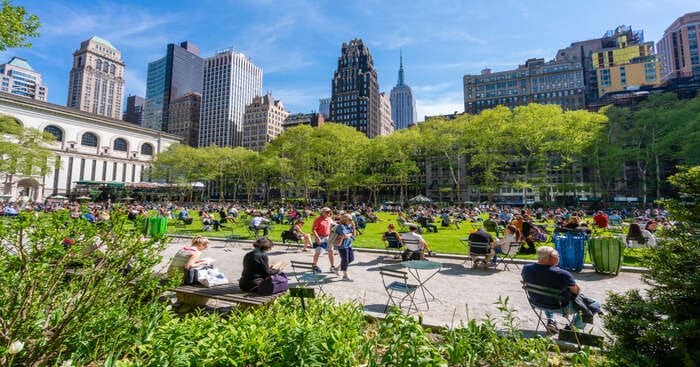 Bryant Park In New York og