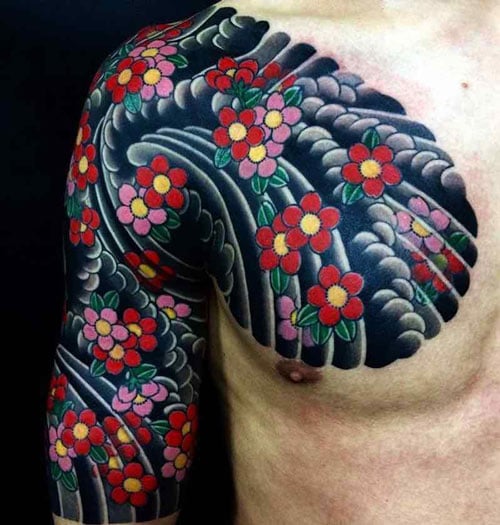 half sleeve tattoo