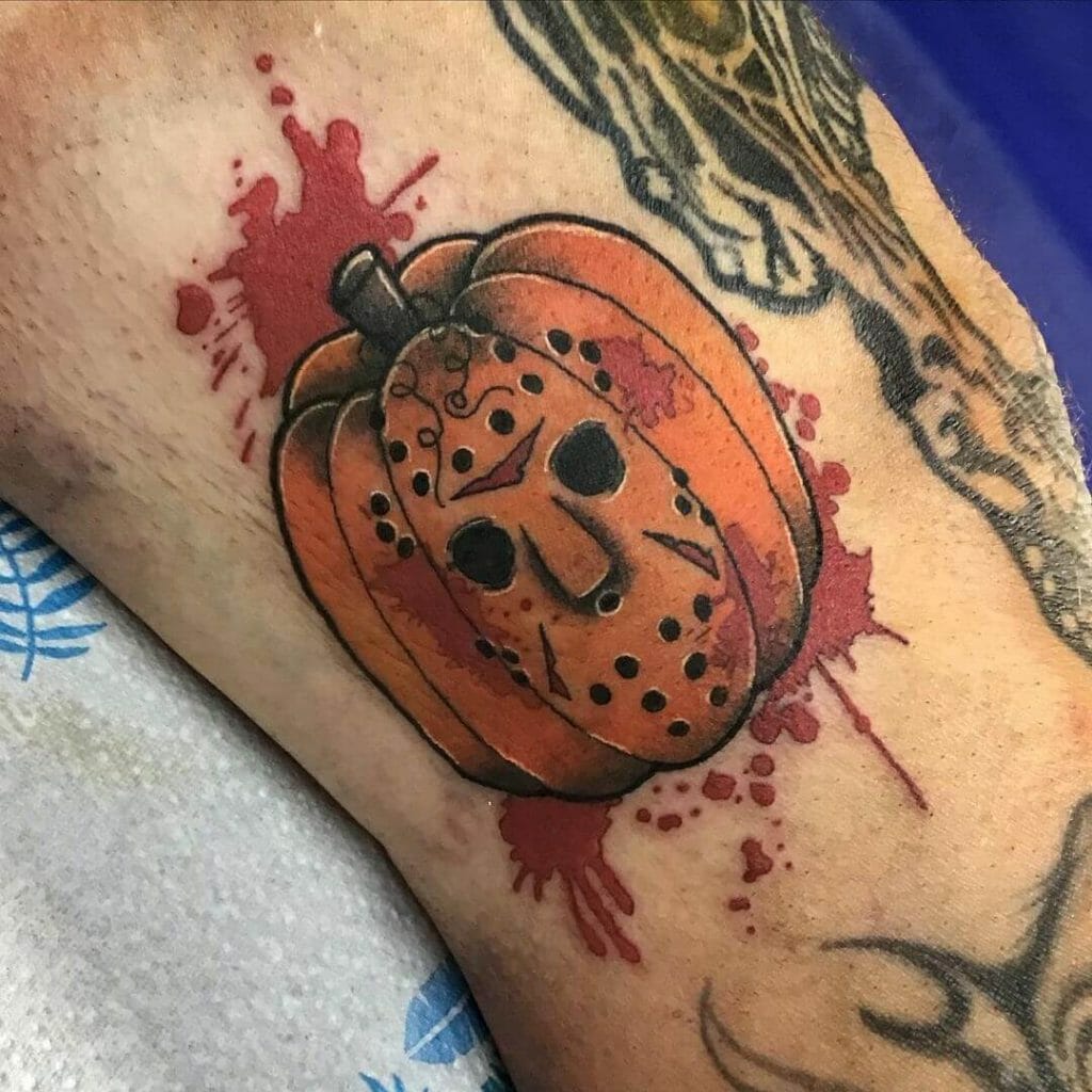 Tatuajes divertidos de máscara de Jason que son perfectos para Halloween