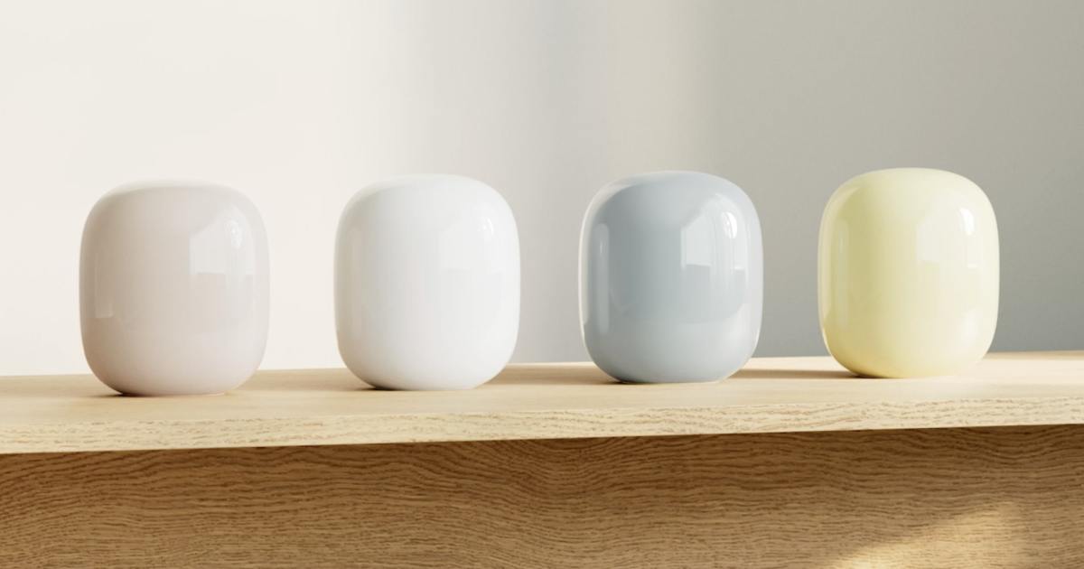 Google Nest Wi Fi Pro comes in four colors