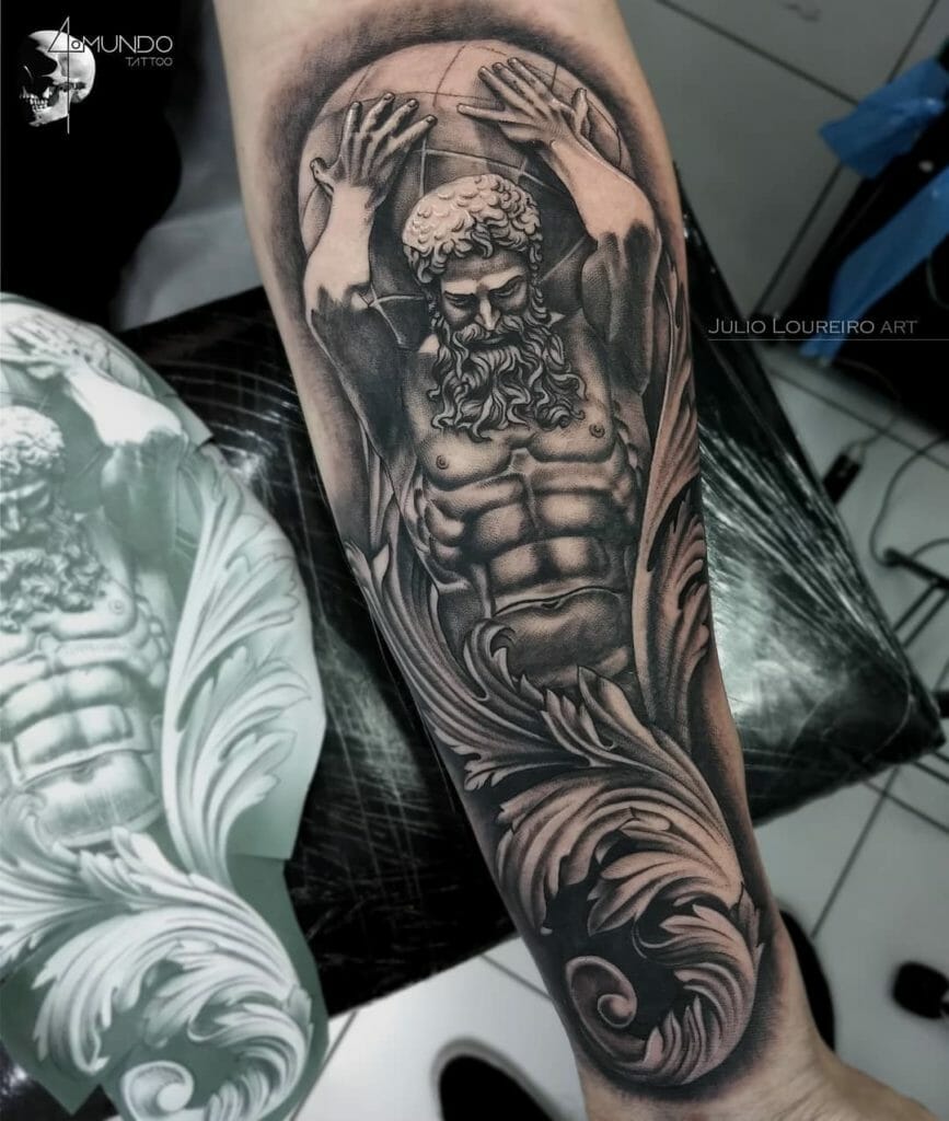 Greek tattoo