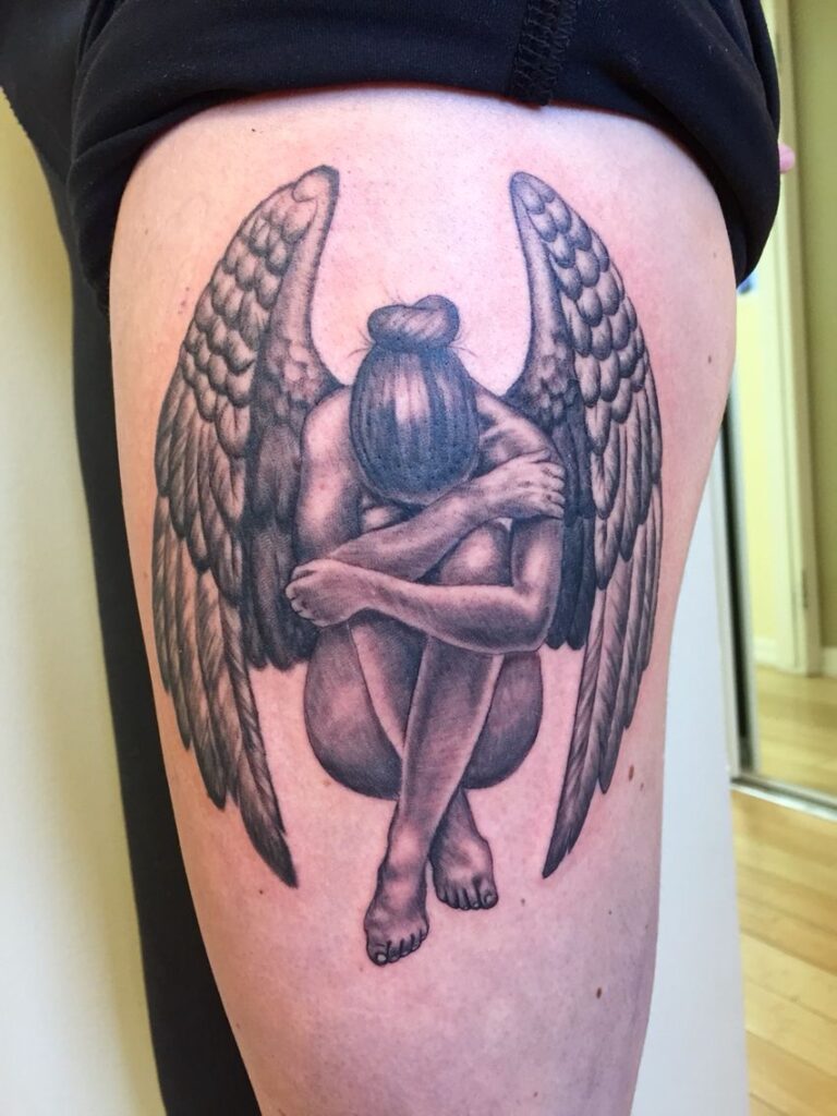 Guardian Angel Tattoo