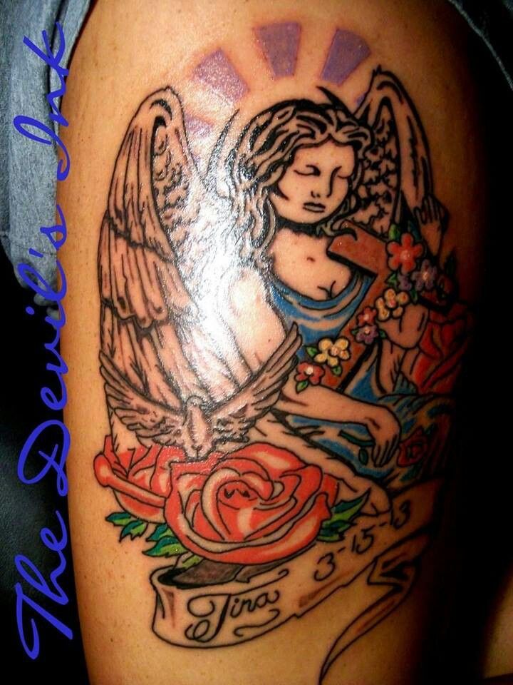 Guardian Angel Tattoo