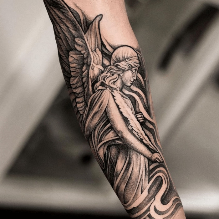 Guardian Angel Tattoo