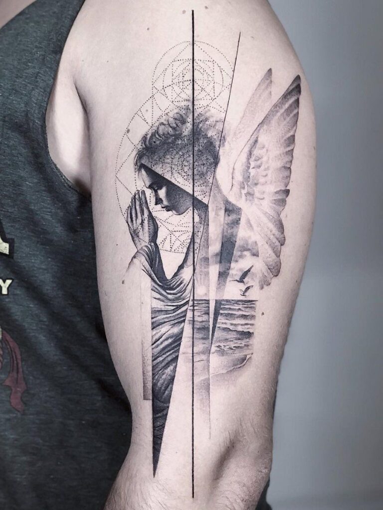 Guardian Angel Tattoo