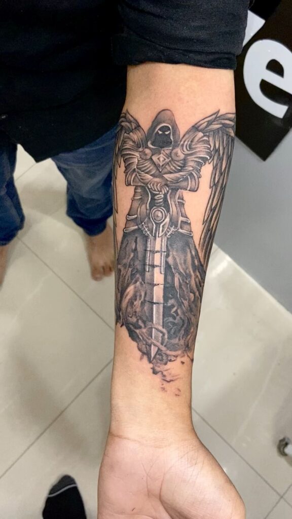 Guardian Angel Tattoo