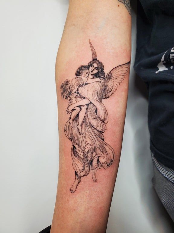 Guardian Angel Tattoo