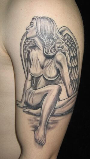 Guardian Angel Tattoo