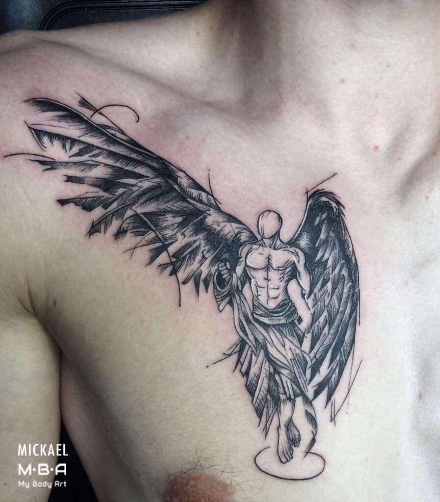 Guardian Angel Tattoo