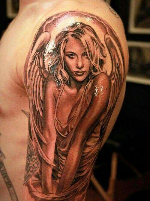 Guardian Angel Tattoo