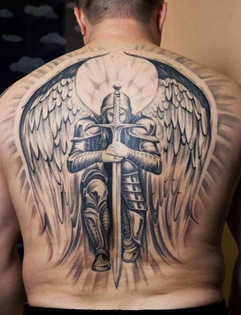 Guardian Angel Tattoo