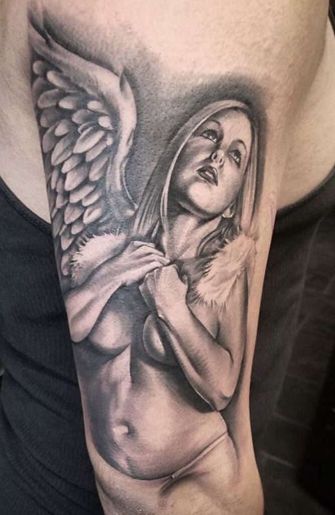 Guardian Angel Tattoo