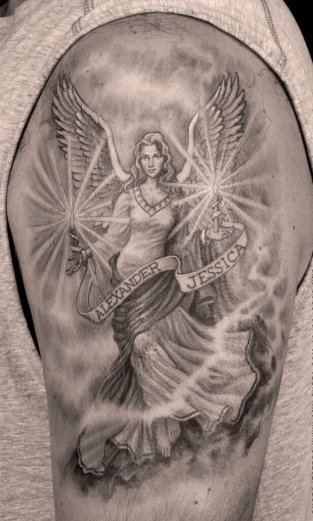 Guardian Angel Tattoo