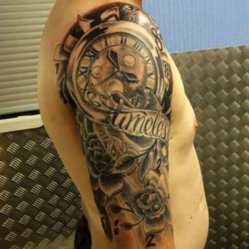 half sleeve tattoo