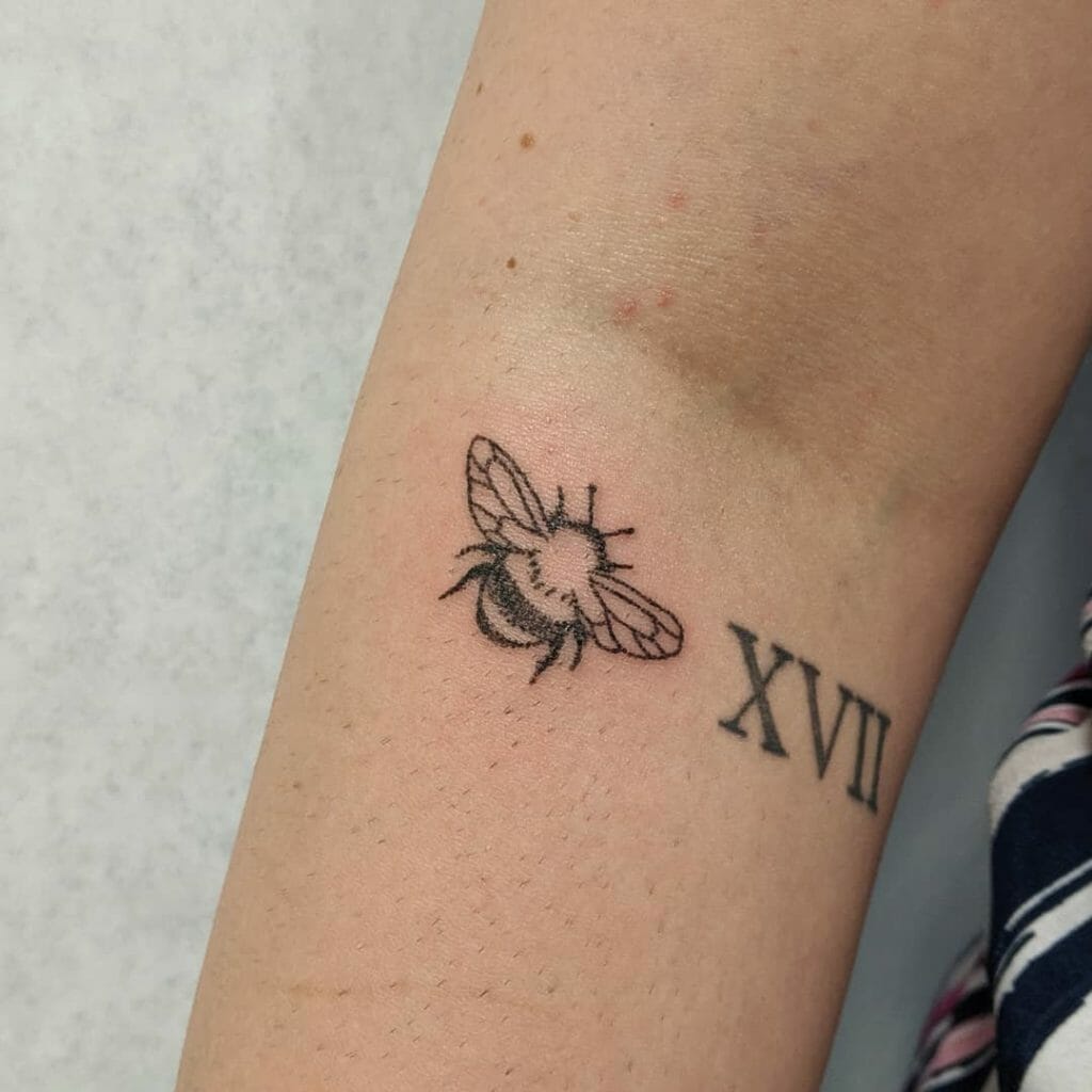 Honey bee tattoos