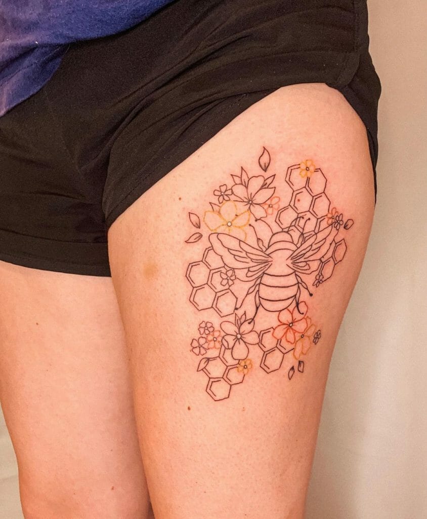 Honeycomb Tattoo