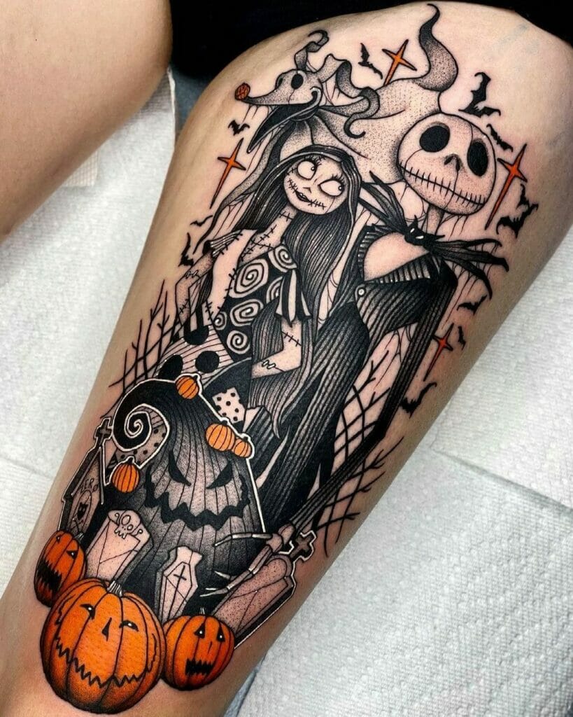 Jack And Sally Tattoo