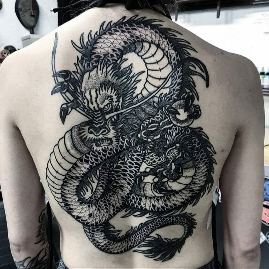 Japanese Dragon Tattoo