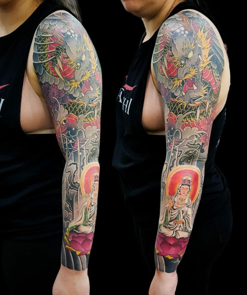 Japanese sleeve Tattoo