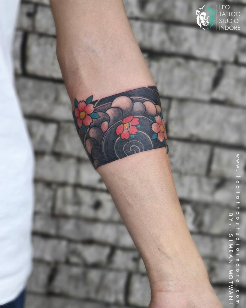 Japanese Flower Tattoo