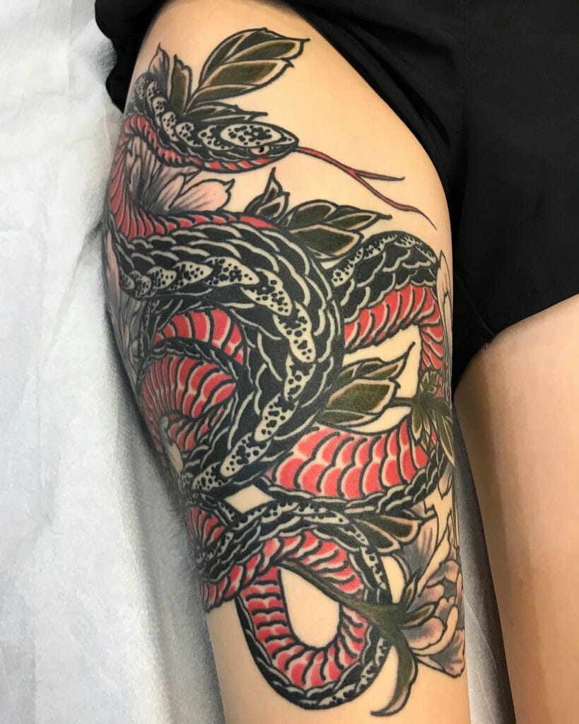 Snake Arm Tattoo Designs