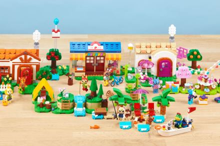 Lego Animal Crossing sets connected