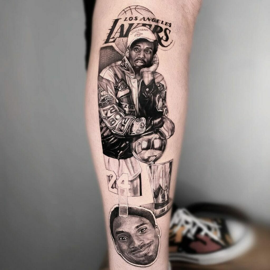 Los Angeles Lakers Tattoo