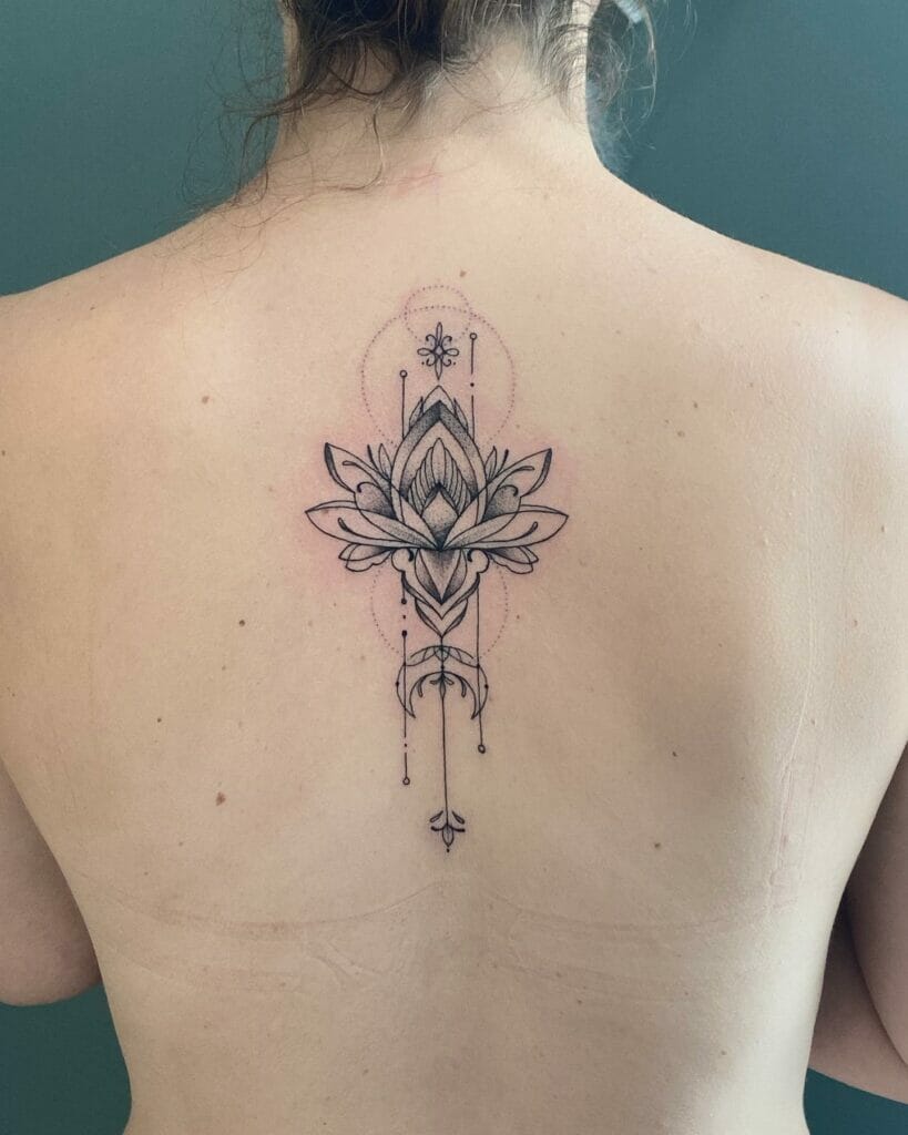 Mandala Back Tattoo