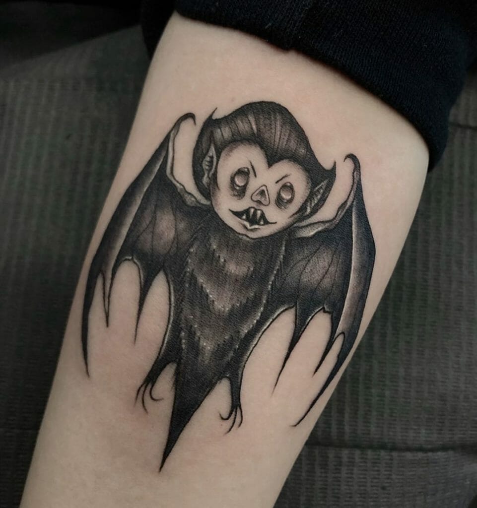 Meaning of bat tattoo Tattoo Ideas