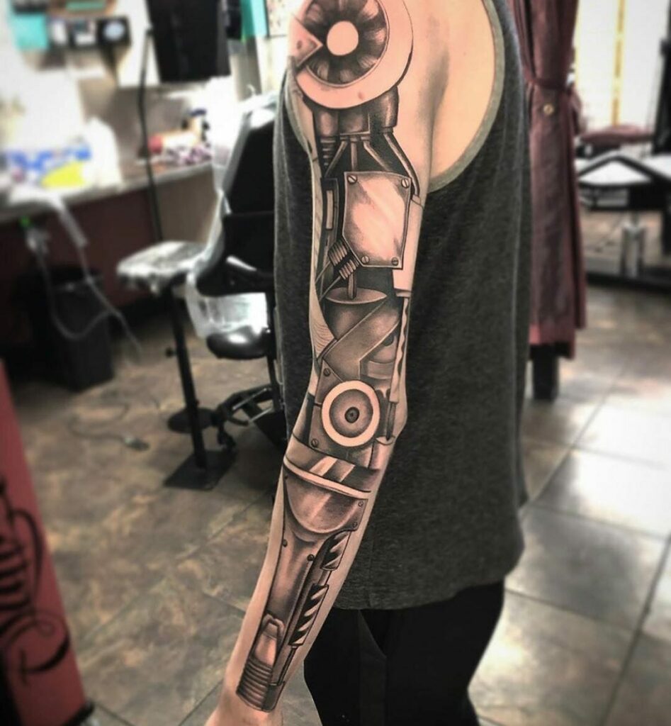 Mechanic tattoo