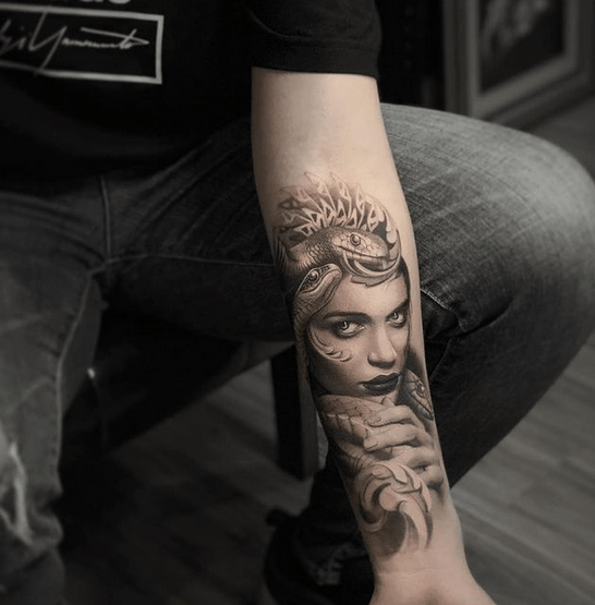 medusa tattoo