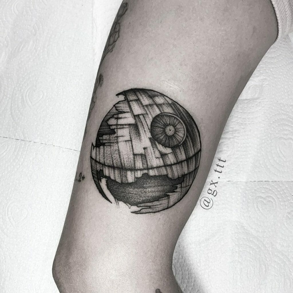 Minimalist Star Wars Tattoo