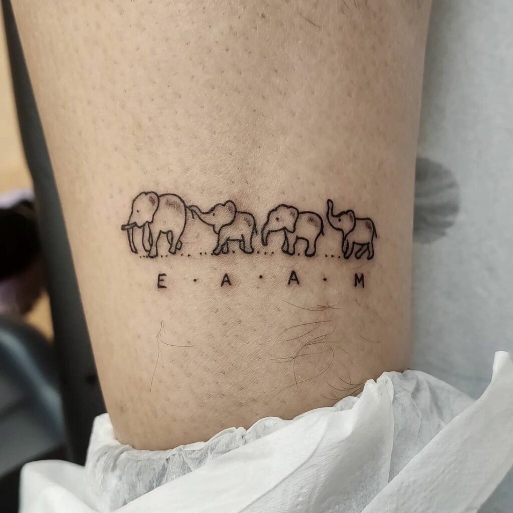 Mother Of 3 Tattoo