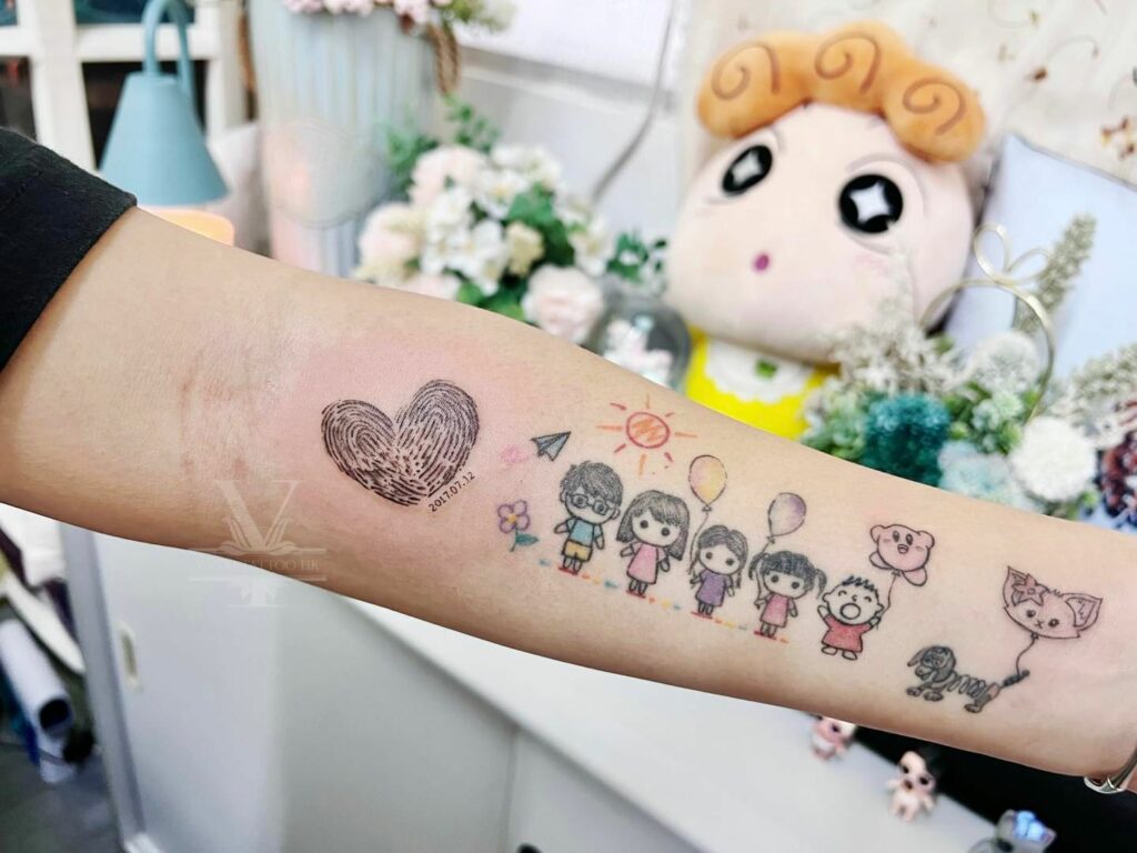 Mother Of 3 Tattoo