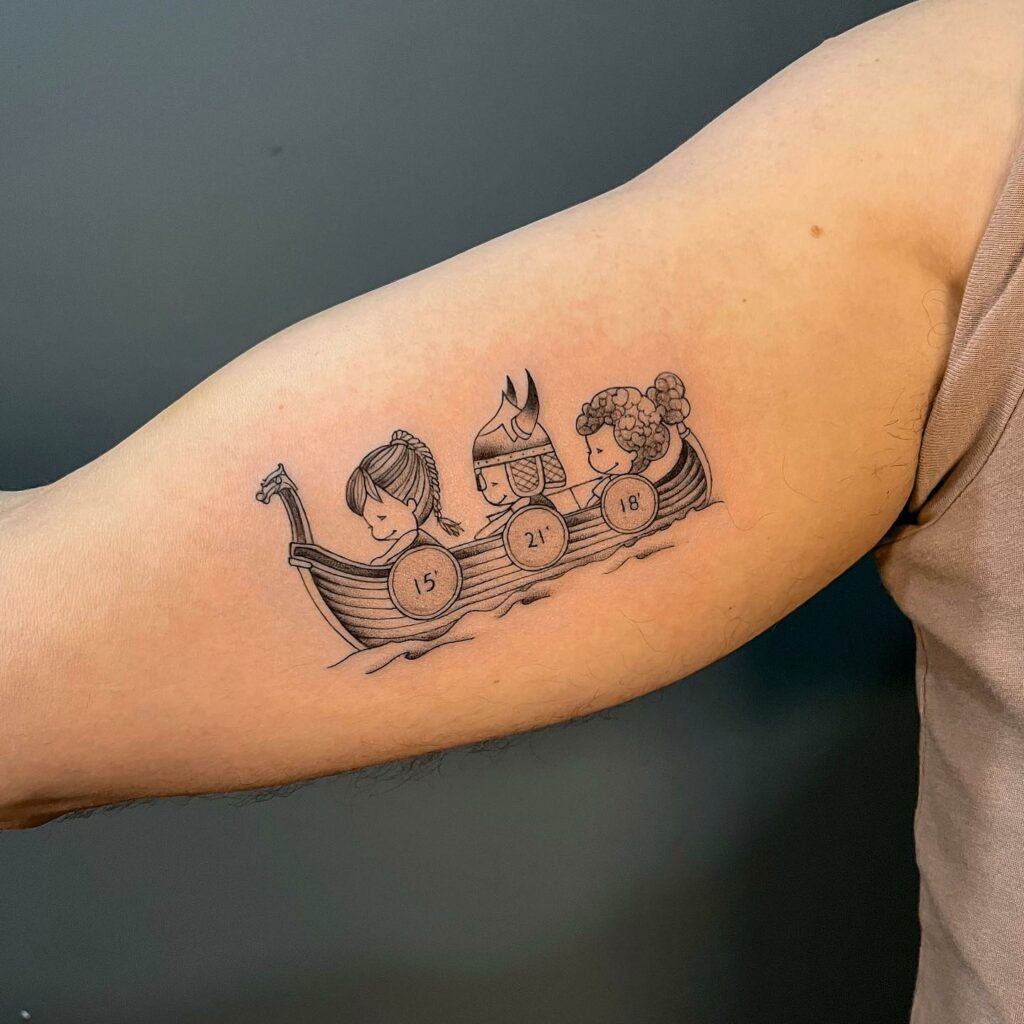 Mother Of 3 Tattoo