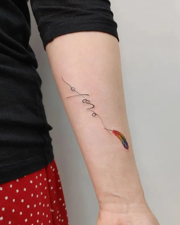 Arm Women Tattoo