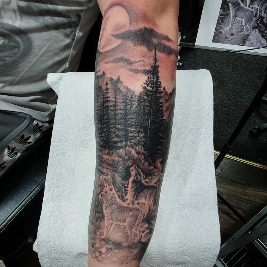 Nature tattoo