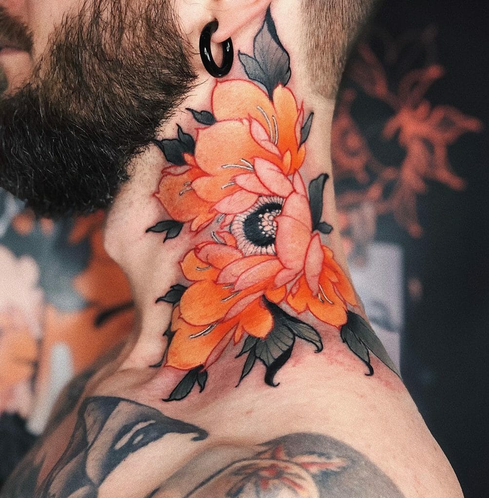 Neck Sleeve Tattoo