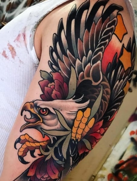 neo traditional tattoo