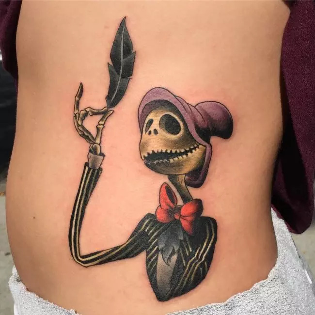 Jack and Sally Tattoo