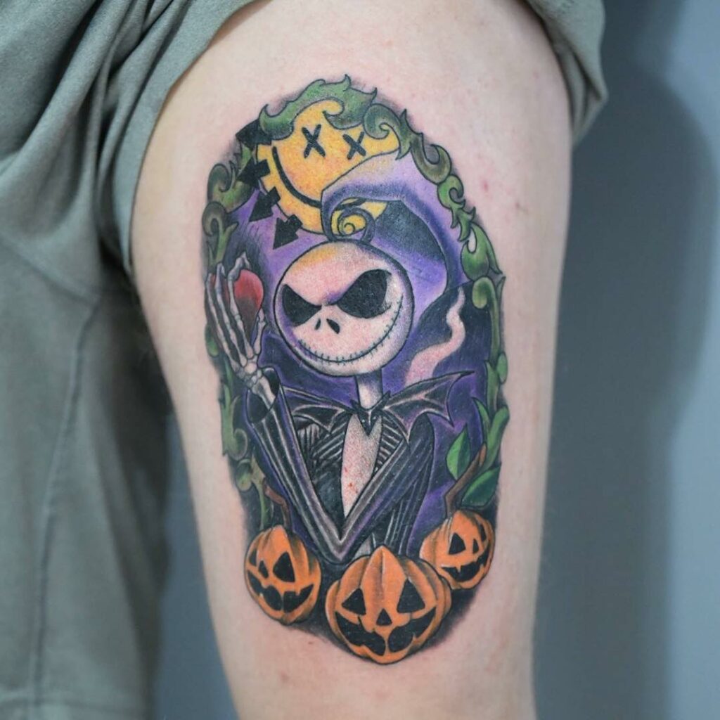 Jack and Sally Tattoo